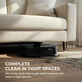 Olsen & Smith Smart Robot Vacuum Cleaner with Mop – 6500Pa Suction, Laser Navigation, Auto Empty, Self-Charging Station, APP & Voice Control – Pet Hair & Hard Floor, Carpet Cleaning