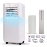 Olsen & Smith 7000 BTU 3-in-1 Portable Air Conditioning Unit, Air Conditioner AC Air Con Cooler with Cooling, Fan & Dehumidifier Functions, 24H Timer with Window Kit & Remote Control, White [Energy Class A]
