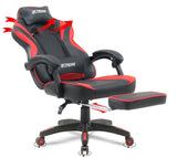 Olsen & Smith XTREME Gaming Chair New and Improved 2025 Model Ergonomic Office Desk PC Computer Recliner Swivel Chair Detachable Padded Head Rest Lumbar Support Cushion & Footrest